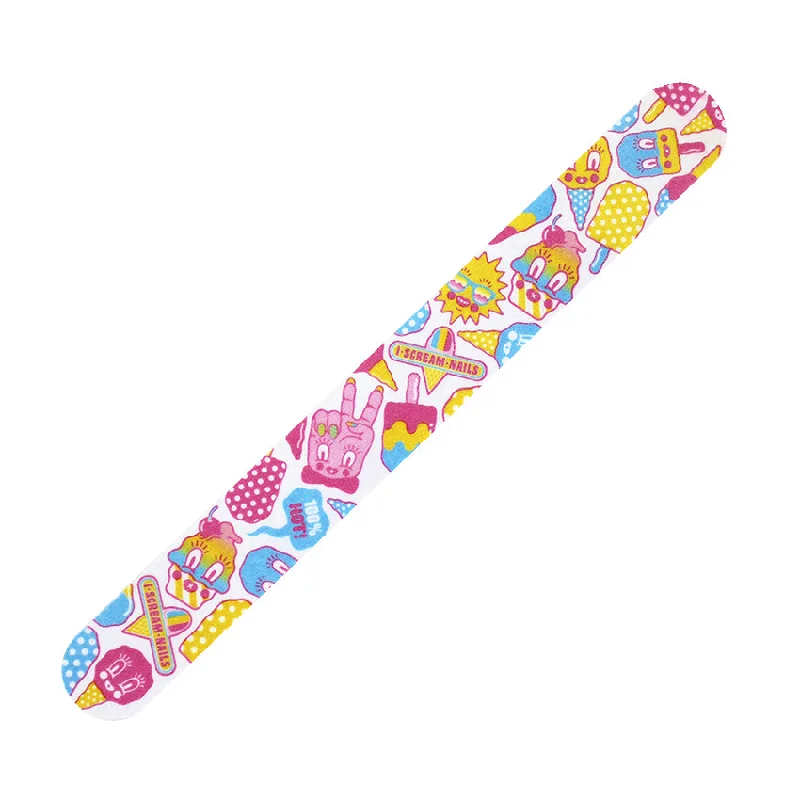 nail repair for nail protection-Nail File 120/120 - I Scream Nails Characters