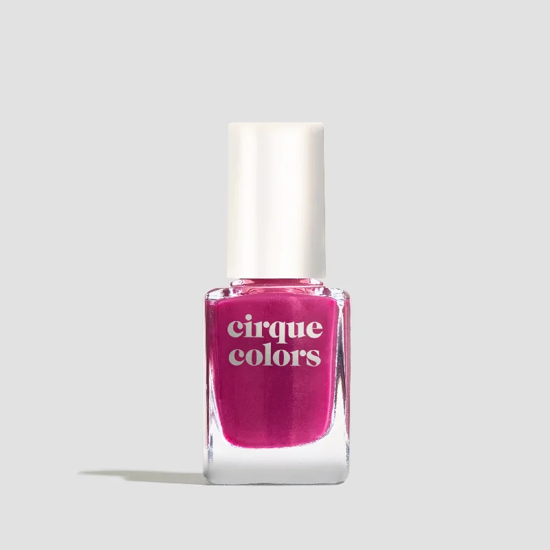 nail polish sunburn red-Cirque Colors - Bitten Jelly