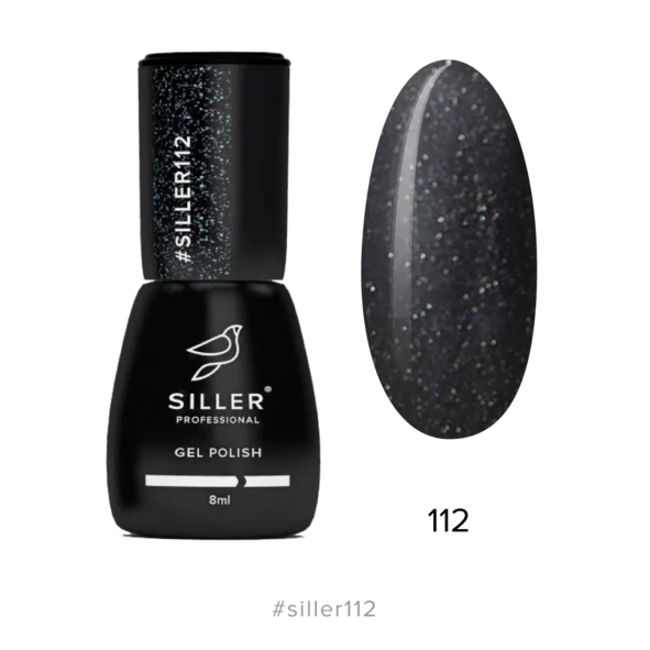 nail polish rain shower-Gel Polish №112 8 ml Siller