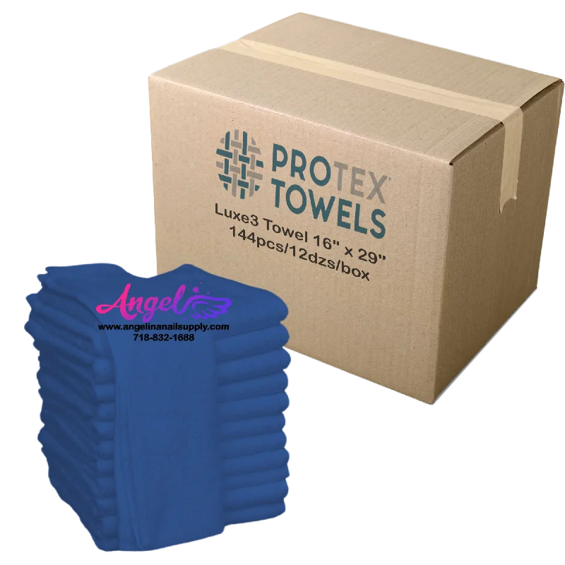 nail polish nutmeg brown-ProTex Luxe3 Towel 16" x 29" - Midnight Blue (Box of 144)