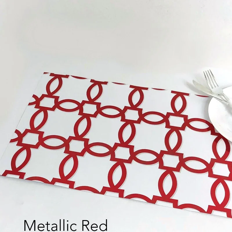 Nail art decoration island-Foil Iron Links - Placemat