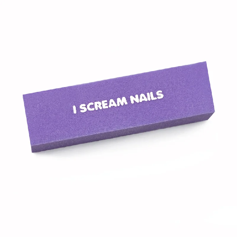 nail repair with home spa kits-Purple Buffer Block