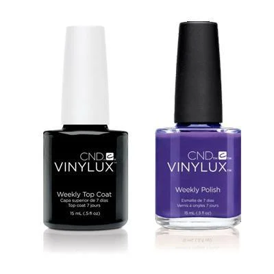 nail polish bakery smell-CND - Vinylux Topcoat & Video Violet 0.5 oz - #236