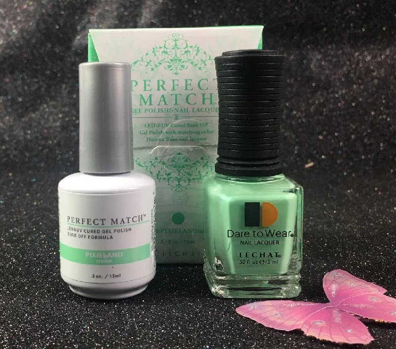 nail polish macadamia white-Perfect Match Gel Duo PMS 196 PIXIELAND