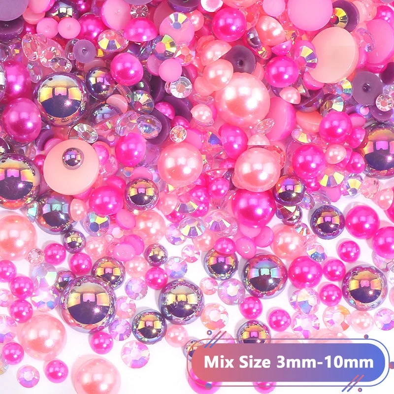 Mix size 3mm-10mm Q17