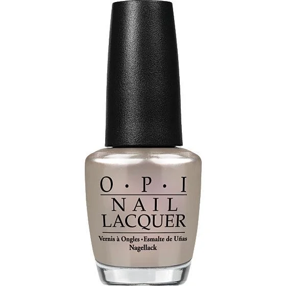 nail polish driftwood brown-OPI Nail Lacquer - This Silver's Mine! 0.5 oz - #NLT67