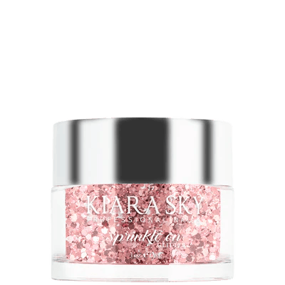 nail polish seahorse gold-Kiara Sprinkle SP 246  ROSE VELVET | Sprinkle On Collection