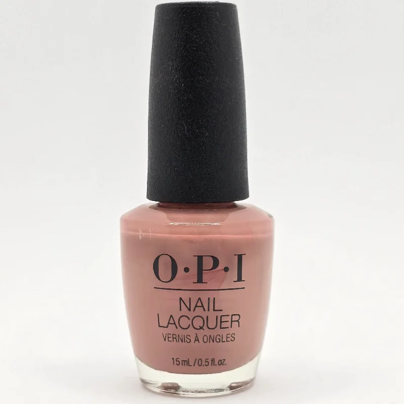 nail repair with vegan products-OPI NL E41- BAREFOOT IN BARCELONA