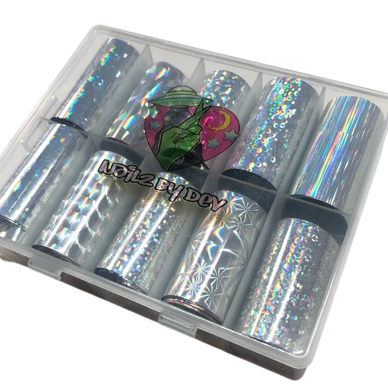 Nail art decoration team-up-HOLO FOILS