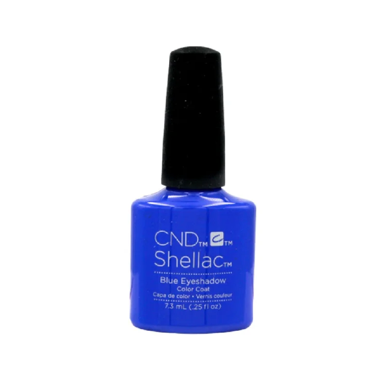 nail polish espresso shot-Shellac - Blue Eyeshadow