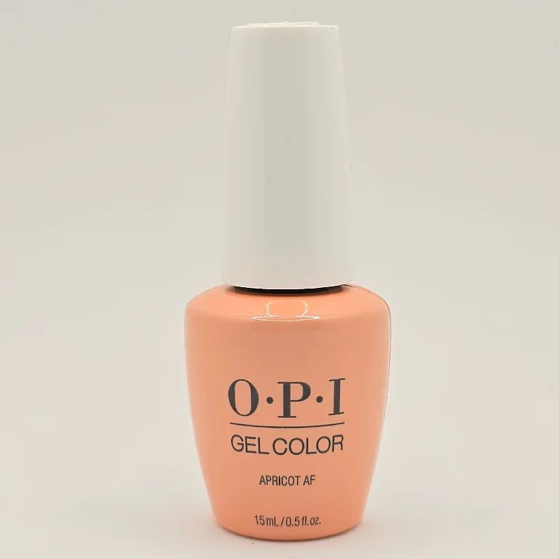 nail repair with nail repair spray-OPI GC S014 APRICOT AF