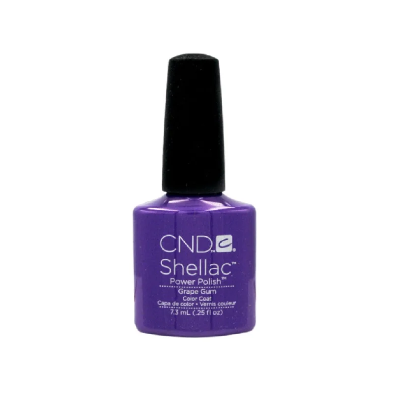 nail polish ash cloud-Shellac - Grape Gum