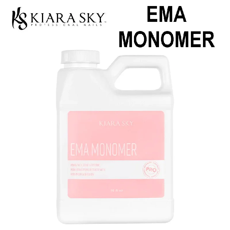 nail polish snowboard gray-Kiara Sky EMA Monomer, 16 OZ