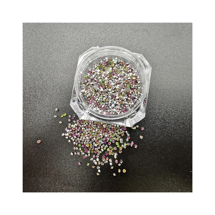 Nail rhinestone intense glamour-31 Colors 1.2mm~1.3mm Crystal Nail Rhinestones Non Hotfix Glass Stones Manicure Decorations