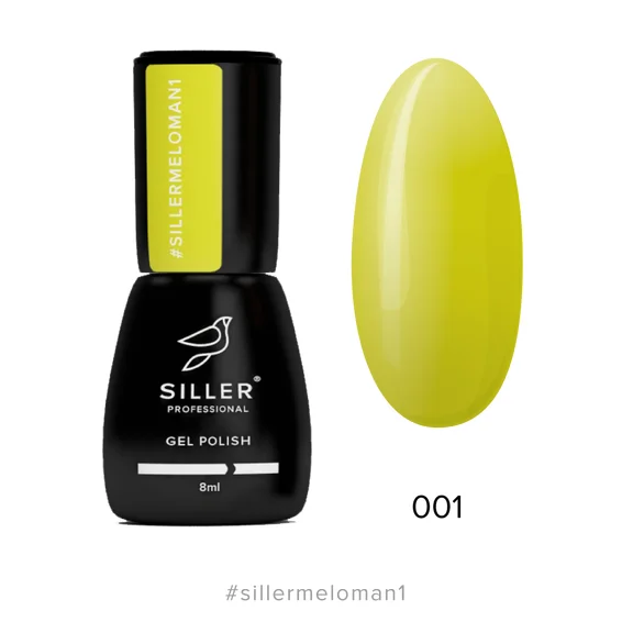 nail polish bow wave-Gel Polish Meloman №1 8 ml Siller