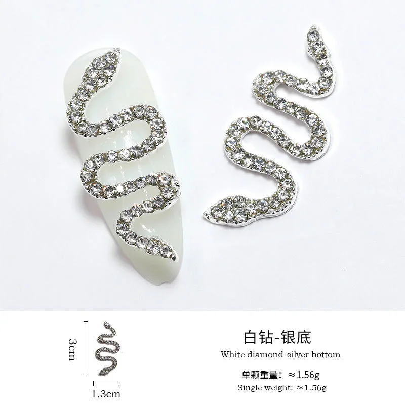 A-357# Silver Bottom - 1 White Diamond